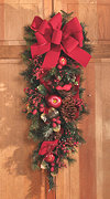Happy Holidays Door Swag